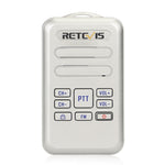 Bộ đàm mini FM hai chiều RETEVIS RT20 2W 400-470MHz 16 kênh, RT20 phích cắm Mỹ, RT20 phích cắm EU