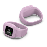 For Garmin Vivofit JR3 No Buckle Silicone Pure Color Replacement Watchband, S, L
