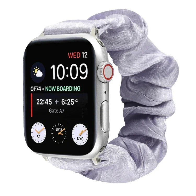 Dây đồng hồ vải họa tiết vỏ sò, dành cho Apple Watch Ultra 49mm / Series 8&7 45mm / SE 2&6&SE&5&4 44mm / 3&2&1 42mm, Apple Watch Series 8&7 41mm / SE 2&6&SE&5&4 40mm / 3&2&1 38mm