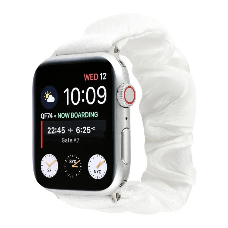 Dây đồng hồ vải họa tiết vỏ sò, dành cho Apple Watch Ultra 49mm / Series 8&7 45mm / SE 2&6&SE&5&4 44mm / 3&2&1 42mm, Apple Watch Series 8&7 41mm / SE 2&6&SE&5&4 40mm / 3&2&1 38mm
