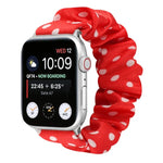 Dây đồng hồ vải họa tiết chấm bi, dành cho Apple Watch Ultra 49mm / Series 8&7 45mm / SE 2&6&SE&5&4 44mm / 3&2&1 42mm, Apple Watch Series 8&7 41mm / SE 2&6&SE&5&4 40mm / 3&2&1 38mm, Apple Watch Series 7 41mm / 6 & SE & 5 & 4 40mm / 3 & 2 & 1 38mm