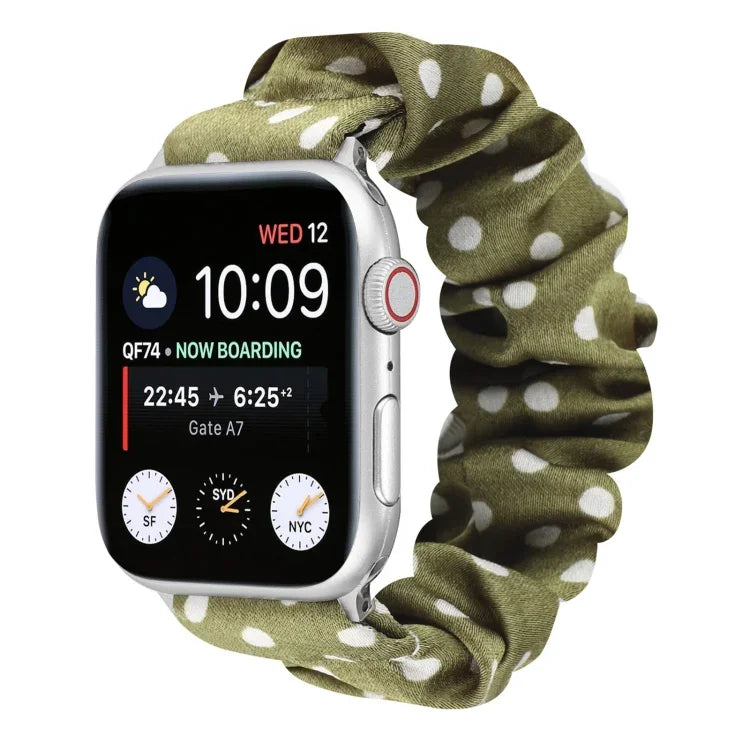Dây đồng hồ vải họa tiết chấm bi, dành cho Apple Watch Ultra 49mm / Series 8&7 45mm / SE 2&6&SE&5&4 44mm / 3&2&1 42mm, Apple Watch Series 8&7 41mm / SE 2&6&SE&5&4 40mm / 3&2&1 38mm, Apple Watch Series 7 41mm / 6 & SE & 5 & 4 40mm / 3 & 2 & 1 38mm