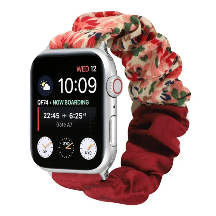 Dây đồng hồ vải họa tiết bướm, Dành cho Apple Watch Ultra 49mm / Series 8&7 45mm / SE 2&6&SE&5&4 44mm / 3&2&1 42mm, Dành cho Apple Watch Series 8&7 41mm / SE 2&6&SE&5&4 40mm / 3&2&1 38mm