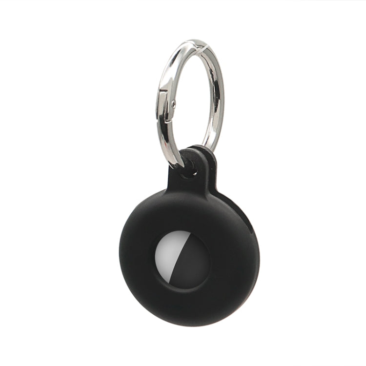 Ốp bảo vệ chống sốc silicone rỗng chống trầy xước có móc khóa, dành cho AirTag