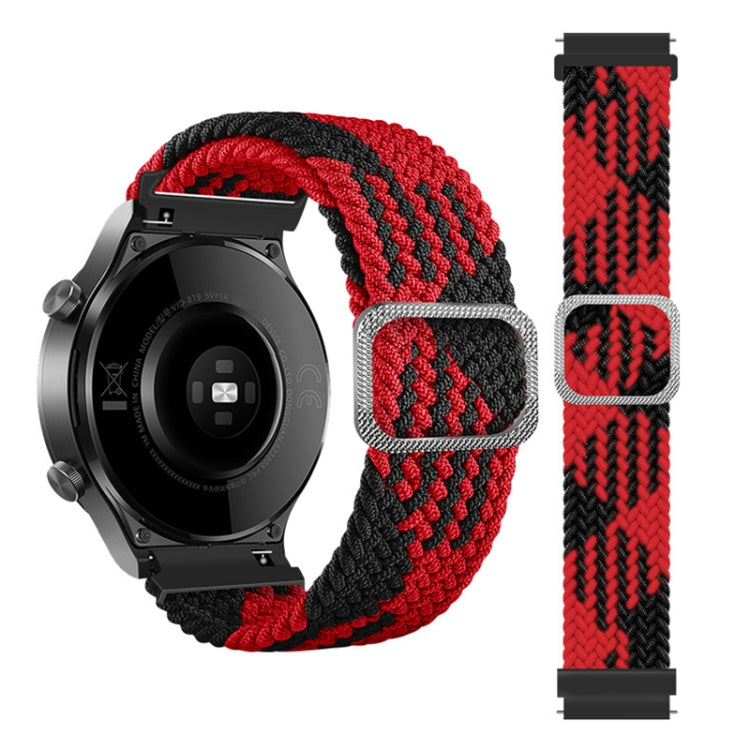 Dây đồng hồ thay thế đàn hồi bện nylon có thể điều chỉnh, Dành cho Samsung Galaxy Watch Active2 40mm, Dành cho Samsung Galaxy Watch Active, Dành cho Samsung Galaxy Watch Active2 44mm