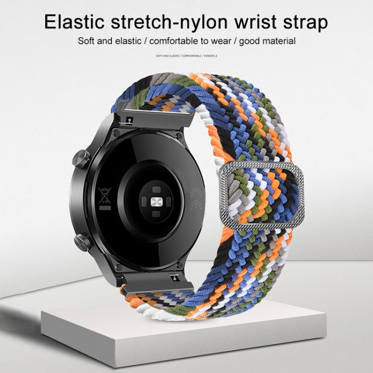 Dây đồng hồ thay thế đàn hồi bện nylon có thể điều chỉnh, Dành cho Samsung Galaxy Watch Active2 40mm, Dành cho Samsung Galaxy Watch Active, Dành cho Samsung Galaxy Watch Active2 44mm
