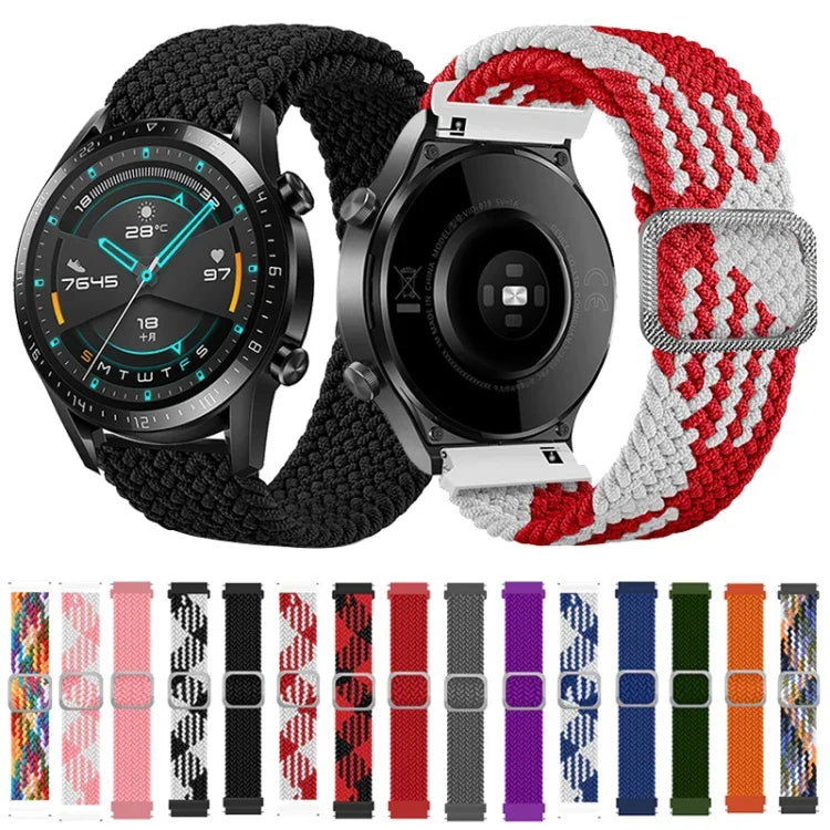 Dây Đeo Đồng Hồ Thay Thế Dây Nylon Dệt Co Giãn Điều Chỉnh, Dành Cho Samsung Galaxy Watch 3 45mm