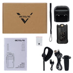 Bộ đàm cầm tay Bluetooth RETEVIS RB637 EU Tần số PMR446 16 kênh không cần giấy phép, RB637