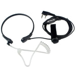 Microphone loa ống âm thanh giấu kín PTT cổ họng RETEVIS TK cho H-777 / RT-5R / RT-5RV / RT-B6, TK cổ họng