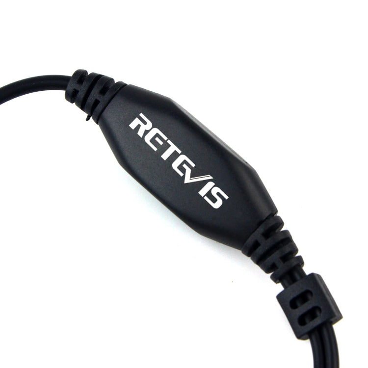 Microphone loa ống âm thanh giấu kín PTT cổ họng RETEVIS TK cho H-777 / RT-5R / RT-5RV / RT-B6, TK cổ họng