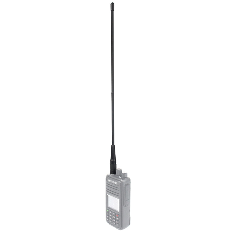 Ăng-ten băng tần kép SMA-M đực RETEVIS RHD-771 136-174+400-480MHz cho RT1/RT2/RT3 TYT MD-380/UV8000D, RHD-771 SMA-M