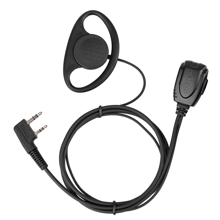 Tai nghe micro móc tai 2 chân D-type RETEVIS RE-3224 K cho H777/RT21/RT22/RT24/RT1/RT3/RT81, RE-3224