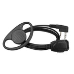 Tai nghe micro móc tai 2 chân D-type RETEVIS RE-3224 K cho H777/RT21/RT22/RT24/RT1/RT3/RT81, RE-3224
