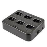Bộ sạc bộ đàm sáu chiều RETEVIS RTC777 cho Retevis H777, Phích cắm RTC777 AU, Phích cắm RTC777 US, Phích cắm RTC777 EU, Phích cắm RTC777 UK