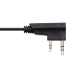 Cáp chuyển đổi tai nghe âm thanh điện thoại di động RETEVIS TCK01 Kenwood 2 chân sang 3.5mm cái cho RT21/RT22/RT24/RT7/RT27/H777, TCK01