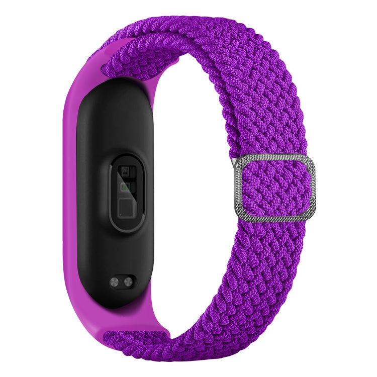Adjustable Nylon Braided Elasticity Replacement Strap Watchband, For Xiaomi Mi Band 6 / 5  / 4