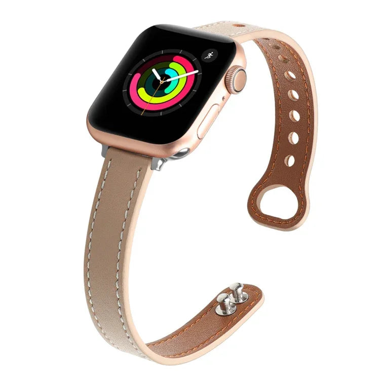 Dây thay thế da đinh đôi, Dành cho Apple Watch Series 7 41mm / & 6 & SE & 5 & 4 40mm, Dành cho Apple Watch Series 7 45mm / & 6 & SE & 5 & 4 44mm