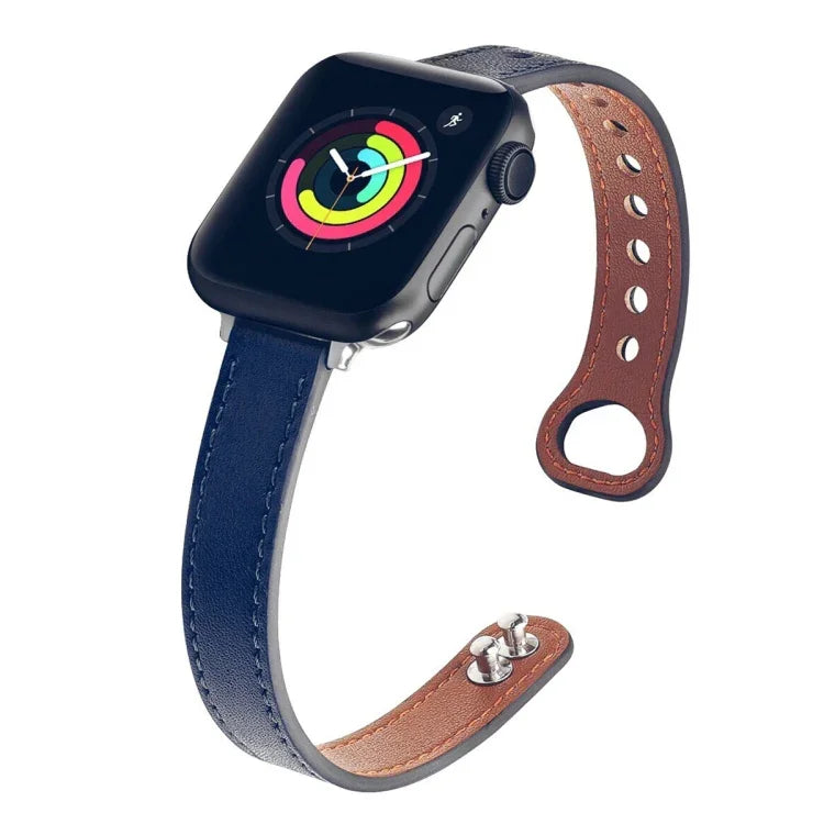 Dây thay thế da đinh đôi, Dành cho Apple Watch Series 7 41mm / & 6 & SE & 5 & 4 40mm, Dành cho Apple Watch Series 7 45mm / & 6 & SE & 5 & 4 44mm