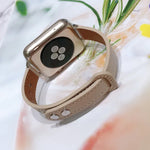 Dây thay thế da đinh đôi, Dành cho Apple Watch Series 7 41mm / & 6 & SE & 5 & 4 40mm, Dành cho Apple Watch Series 7 45mm / & 6 & SE & 5 & 4 44mm