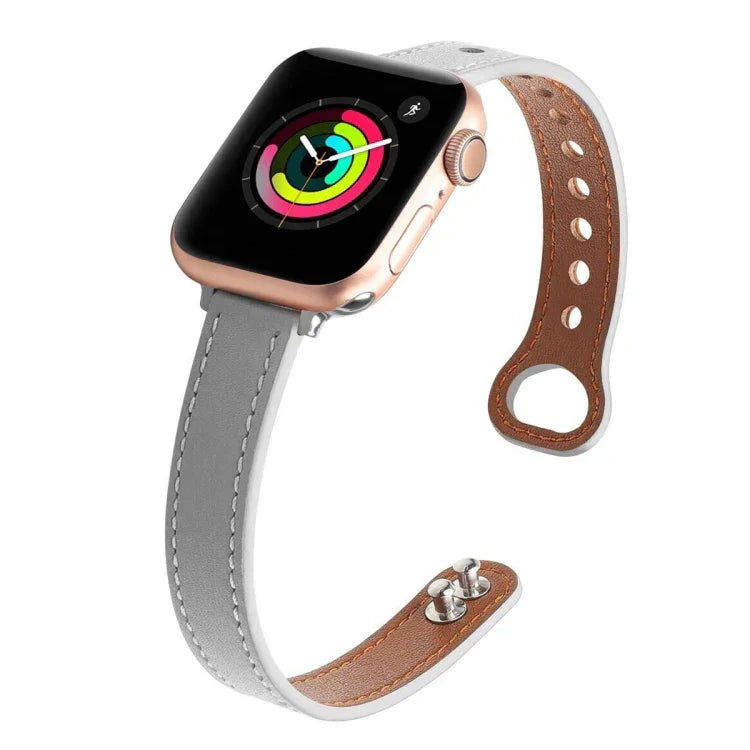 Dây thay thế da đinh đôi, Dành cho Apple Watch Series 7 41mm / & 6 & SE & 5 & 4 40mm, Dành cho Apple Watch Series 7 45mm / & 6 & SE & 5 & 4 44mm