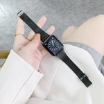 Dây thay thế thép bảy hạt phối màu, Dành cho Apple Watch Series 7 41mm / & 6 & SE & 5 & 4 40mm, Dành cho Apple Watch Series 7 45mm / & 6 & SE & 5 & 4 44mm