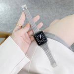 Dây thay thế thép bảy hạt phối màu, Dành cho Apple Watch Series 7 41mm / & 6 & SE & 5 & 4 40mm, Dành cho Apple Watch Series 7 45mm / & 6 & SE & 5 & 4 44mm
