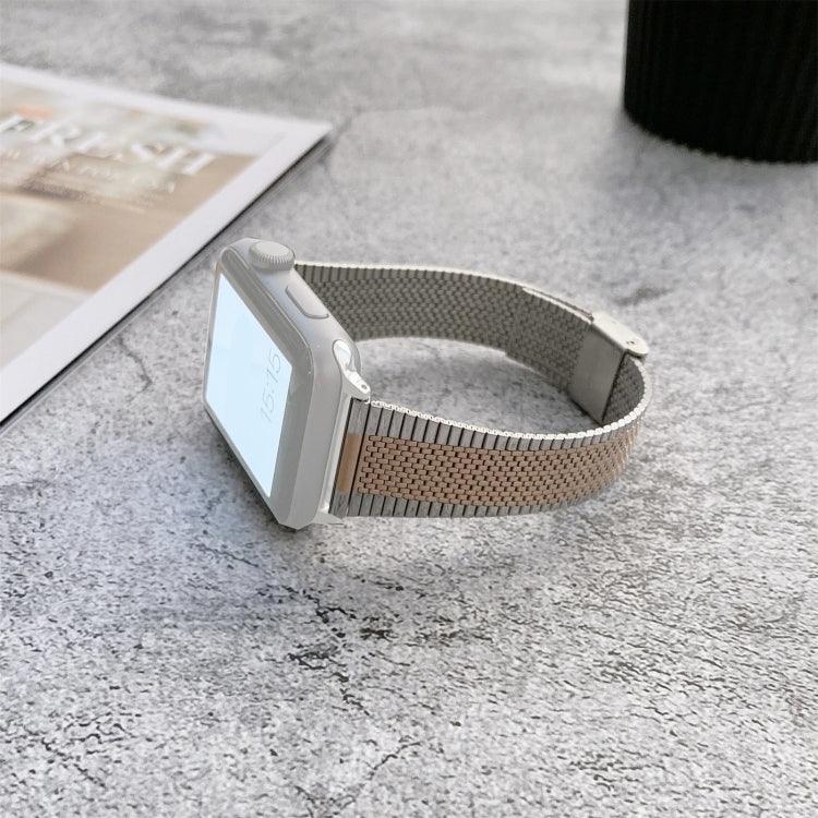 Dây thay thế thép kiểu khóa cài, Dành cho Apple Watch Series 7 41mm / & 6 & SE & 5 & 4 40mm, Dành cho Apple Watch Series 7 45mm / & 6 & SE & 5 & 4 44mm