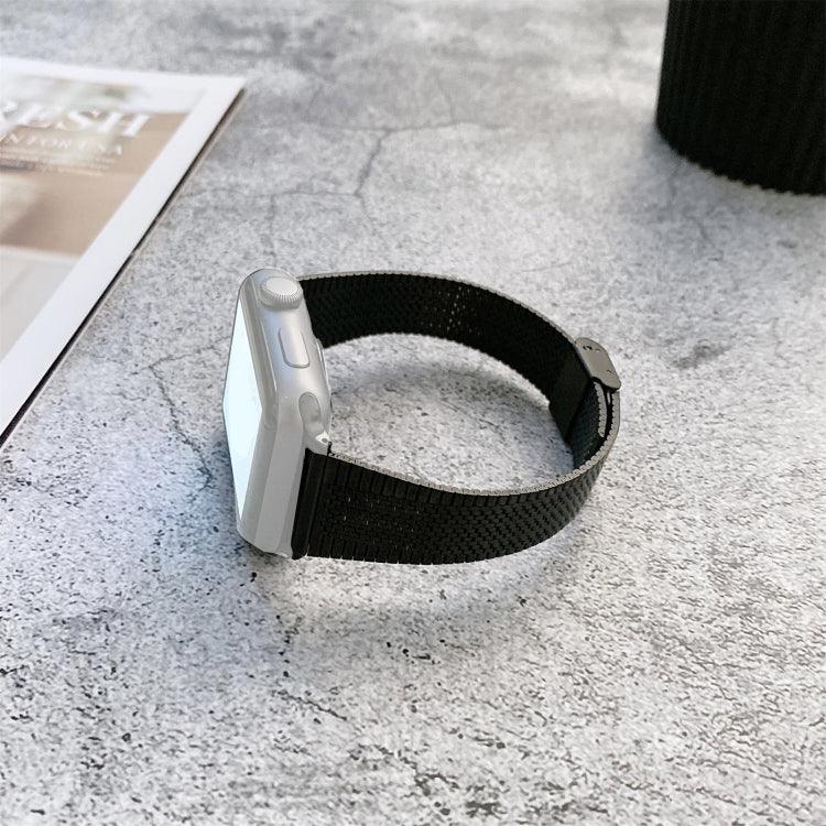 Dây thay thế thép kiểu khóa cài, Dành cho Apple Watch Series 7 41mm / & 6 & SE & 5 & 4 40mm, Dành cho Apple Watch Series 7 45mm / & 6 & SE & 5 & 4 44mm