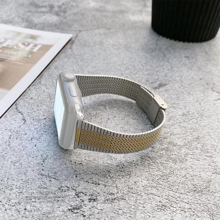 Dây thay thế thép kiểu khóa cài, Dành cho Apple Watch Series 7 41mm / & 6 & SE & 5 & 4 40mm, Dành cho Apple Watch Series 7 45mm / & 6 & SE & 5 & 4 44mm