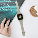 Dây thay thế thép hai sọc, Dành cho Apple Watch Series 7 41mm / & 6 & SE & 5 & 4 40mm, Dành cho Apple Watch Series 7 45mm / & 6 & SE & 5 & 4 44mm