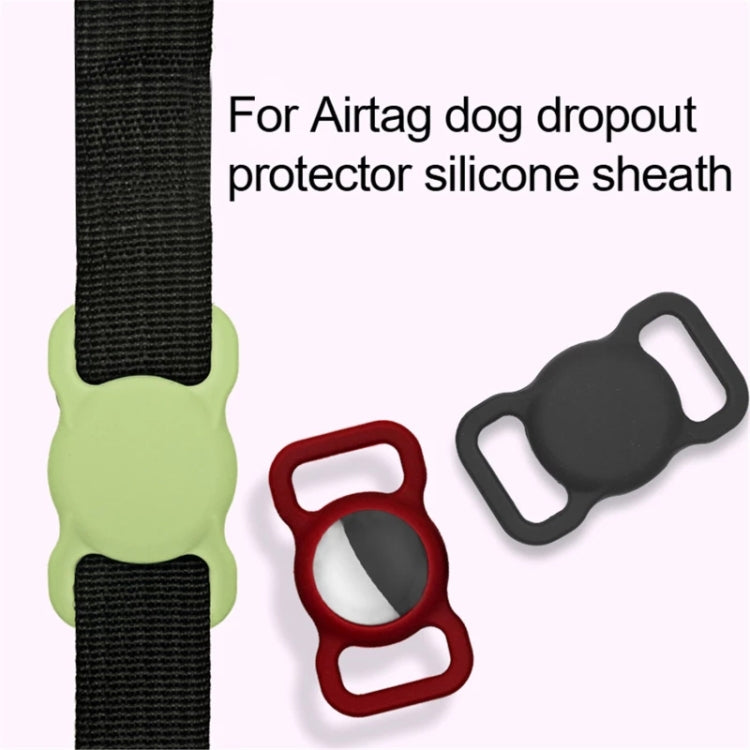 Ốp bảo vệ silicone chống sốc, chống trầy xước, kiểu dáng: động vật, dành cho AirTag