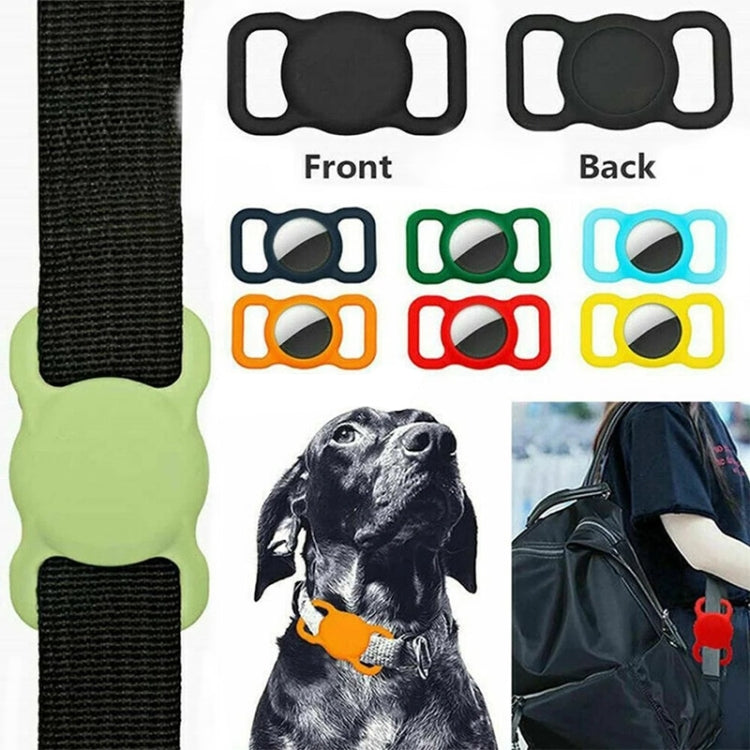 Ốp bảo vệ silicone chống sốc, chống trầy xước, kiểu dáng: động vật, dành cho AirTag