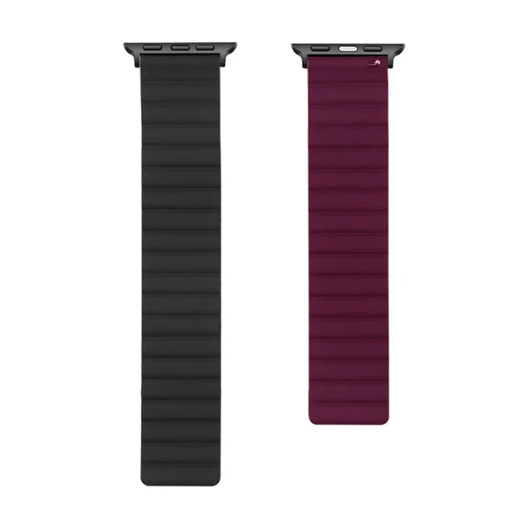 Dây thay thế silicone nam châm, Dành cho Apple Watch Series 7 41mm / & 6 & SE & 5 & 4 40mm, Dành cho Apple Watch Series 7 45mm / & 6 & SE & 5 & 4 44mm