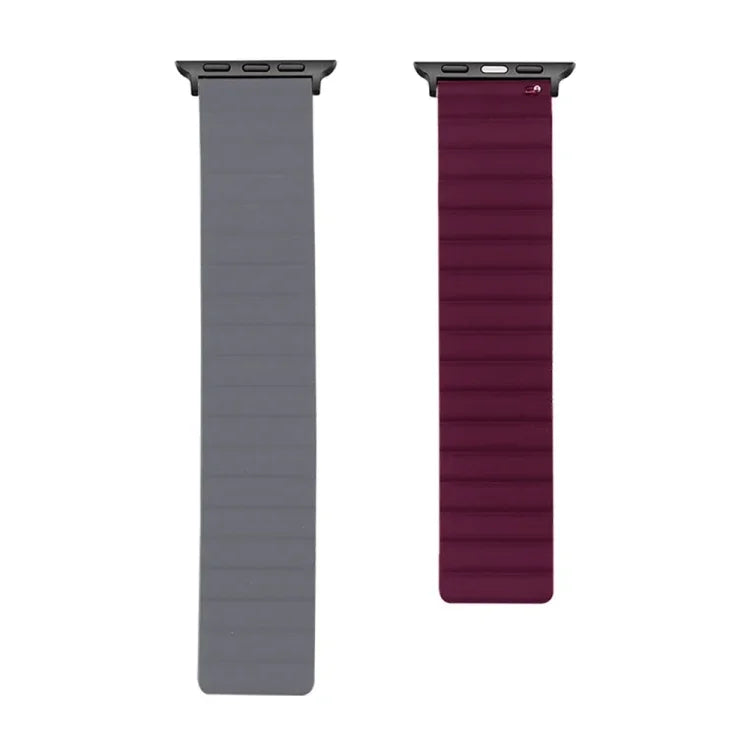 Dây thay thế silicone nam châm, Dành cho Apple Watch Series 7 41mm / & 6 & SE & 5 & 4 40mm, Dành cho Apple Watch Series 7 45mm / & 6 & SE & 5 & 4 44mm