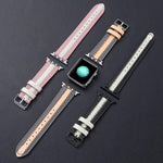 Dây thay thế da bò phát quang, Dành cho Apple Watch Series 7 41mm / & 6 & SE & 5 & 4 40mm, Dành cho Apple Watch Series 7 45mm / & 6 & SE & 5 & 4 44mm