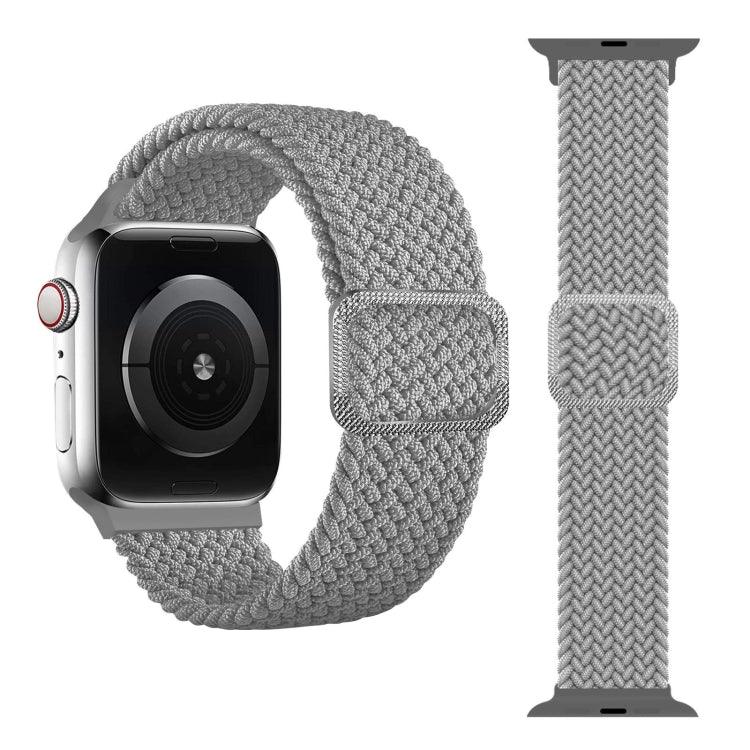 Dây đồng hồ đàn hồi bện kiểu khóa cài cho Apple Watch Series 9&8&7 41mm / SE 3&SE 2&6&SE&5&4 40mm / 3&2&1 38mm (Màu cầu vồng), Dành cho Apple Watch Series 7 45mm / 6 & SE & 5 & 4 44mm / 3 & 2 & 1 42mm