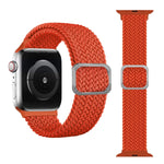 Dây đồng hồ dây thun bện khóa cài cho Apple Watch Series 9&8&7 41mm / SE 3&SE 2&6&SE&5&4 40mm / 3&2&1 38mm (Màu cầu vồng), dành cho Apple Watch Series 8&7 41mm / SE 2&6&SE&5&4 40mm / 3&2&1 38mm