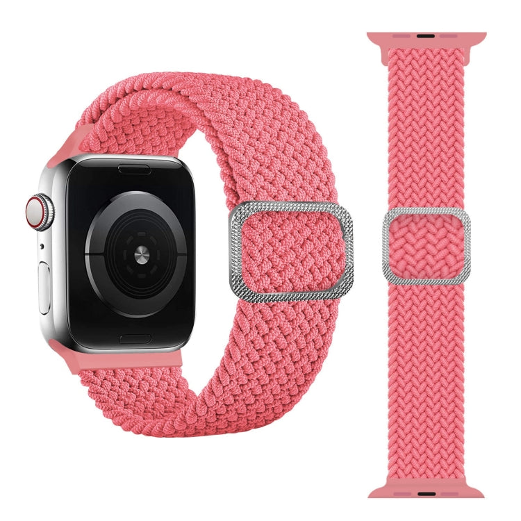 Dây đồng hồ dây thun bện khóa cài cho Apple Watch Series 9&8&7 41mm / SE 3&SE 2&6&SE&5&4 40mm / 3&2&1 38mm (Màu cầu vồng), dành cho Apple Watch Series 8&7 41mm / SE 2&6&SE&5&4 40mm / 3&2&1 38mm