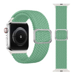 Dây đồng hồ dây thun bện khóa cài cho Apple Watch Series 9&8&7 41mm / SE 3&SE 2&6&SE&5&4 40mm / 3&2&1 38mm (Màu cầu vồng), dành cho Apple Watch Series 8&7 41mm / SE 2&6&SE&5&4 40mm / 3&2&1 38mm