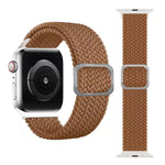 Dây đồng hồ dây thun bện khóa cài cho Apple Watch Series 9&8&7 41mm / SE 3&SE 2&6&SE&5&4 40mm / 3&2&1 38mm (Màu cầu vồng), dành cho Apple Watch Series 8&7 41mm / SE 2&6&SE&5&4 40mm / 3&2&1 38mm