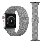 Dây đồng hồ dây thun bện khóa cài cho Apple Watch Series 9&8&7 41mm / SE 3&SE 2&6&SE&5&4 40mm / 3&2&1 38mm (Màu cầu vồng), dành cho Apple Watch Series 8&7 41mm / SE 2&6&SE&5&4 40mm / 3&2&1 38mm