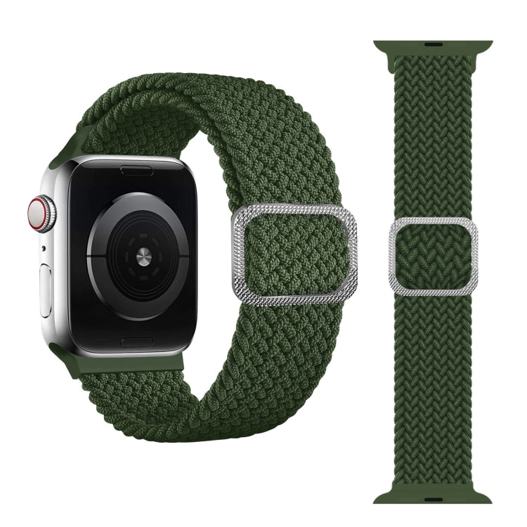 Dây đồng hồ dây thun bện khóa cài cho Apple Watch Series 9&8&7 41mm / SE 3&SE 2&6&SE&5&4 40mm / 3&2&1 38mm (Màu cầu vồng), dành cho Apple Watch Series 8&7 41mm / SE 2&6&SE&5&4 40mm / 3&2&1 38mm