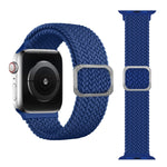 Dây đồng hồ dây thun bện khóa cài cho Apple Watch Series 9&8&7 41mm / SE 3&SE 2&6&SE&5&4 40mm / 3&2&1 38mm (Màu cầu vồng), dành cho Apple Watch Series 8&7 41mm / SE 2&6&SE&5&4 40mm / 3&2&1 38mm