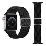 Dây đồng hồ dây thun bện khóa cài cho Apple Watch Series 9&8&7 41mm / SE 3&SE 2&6&SE&5&4 40mm / 3&2&1 38mm (Màu cầu vồng), dành cho Apple Watch Series 8&7 41mm / SE 2&6&SE&5&4 40mm / 3&2&1 38mm