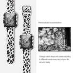 Dây đeo đồng hồ in silicone tích hợp thay thế, dành cho Apple Watch Series 6 / 5 / 4 / Watch SE 44mm, dành cho Apple Watch Series 6 / 5 / 4 / Watch SE 40mm, dành cho Apple Watch Series 3 & 2 & 1 42mm