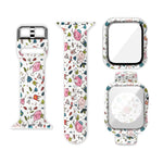 Dây đeo đồng hồ in silicone tích hợp thay thế, dành cho Apple Watch Series 6 / 5 / 4 / Watch SE 44mm, dành cho Apple Watch Series 6 / 5 / 4 / Watch SE 40mm, dành cho Apple Watch Series 3 & 2 & 1 42mm