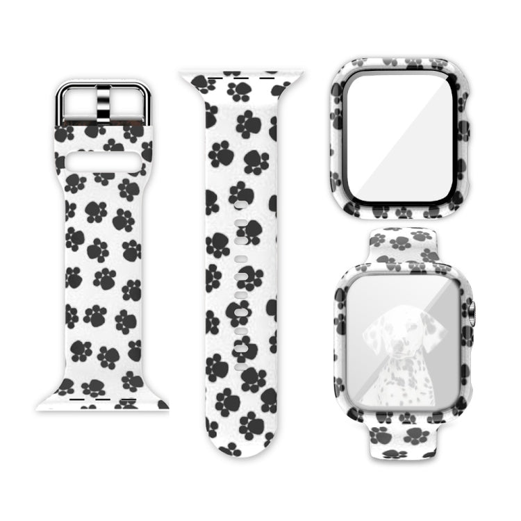 Dây đeo đồng hồ in silicone tích hợp thay thế, dành cho Apple Watch Series 6 / 5 / 4 / Watch SE 44mm, dành cho Apple Watch Series 6 / 5 / 4 / Watch SE 40mm, dành cho Apple Watch Series 3 & 2 & 1 42mm