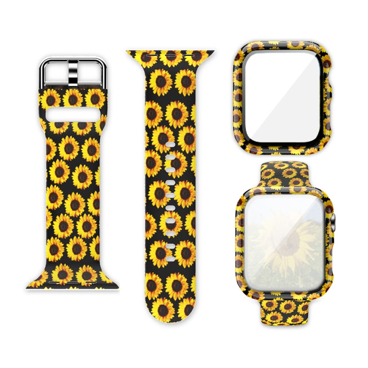 Dây đeo đồng hồ in silicone tích hợp thay thế, dành cho Apple Watch Series 6 / 5 / 4 / Watch SE 44mm, dành cho Apple Watch Series 6 / 5 / 4 / Watch SE 40mm, dành cho Apple Watch Series 3 & 2 & 1 42mm