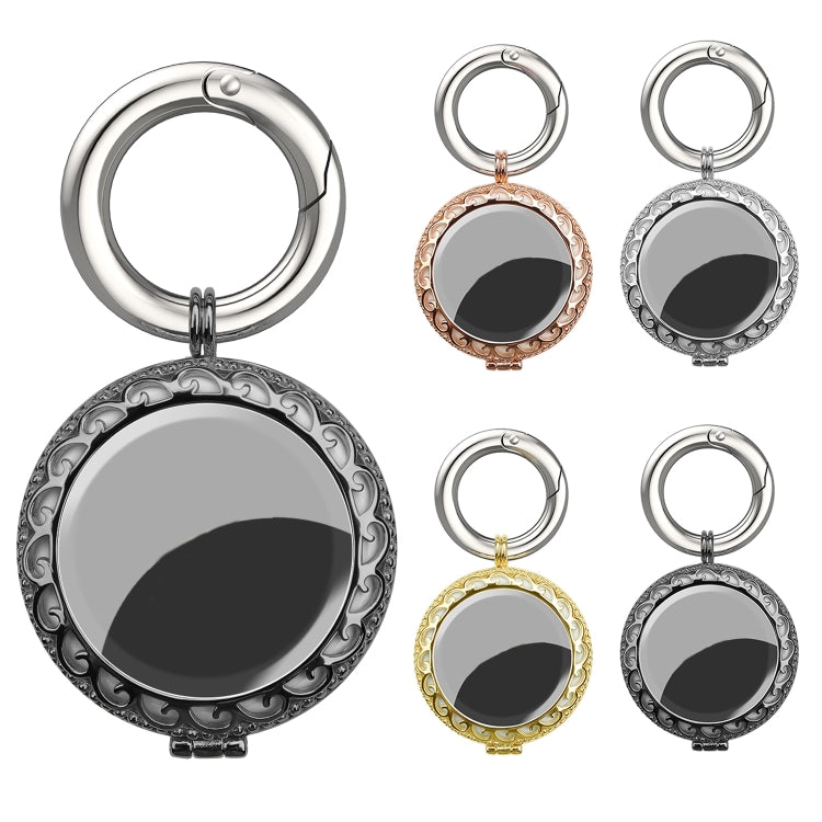 Bao bảo vệ chống sốc kiểu trang sức đồng kèm móc khóa, dành cho AirTag thế hệ 2 / AirTag thế hệ 1