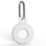 Ốp bảo vệ chống trầy xước bằng silicone chống sốc kèm móc khóa carabiner, dành cho AirTag